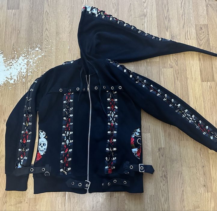 banned goth archieve emo худи гот черное с капюшоном alt нефор альт