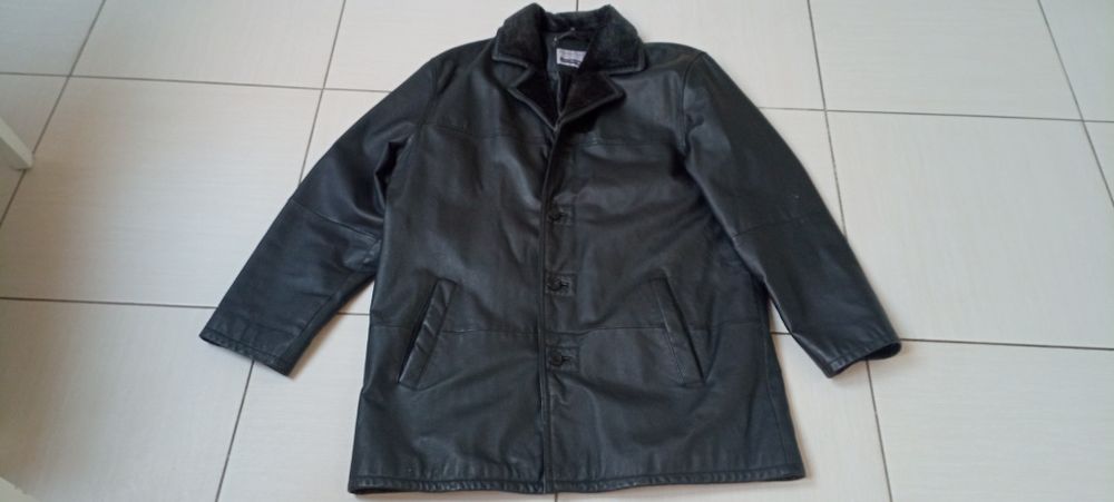 Kurtka skórzana męska