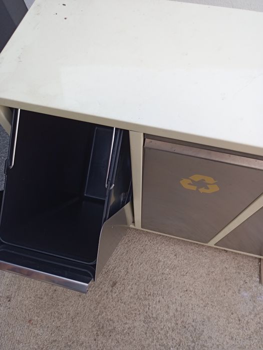 Contentor reciclagem 3 fileiras 15l cada