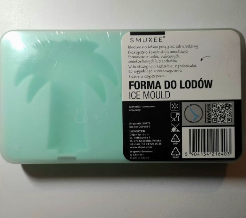 Forma do lodów dla dzieci