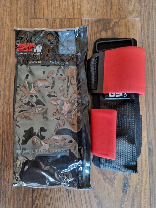 Nowe haki, uchwyty treningowe do podciągania-na siłownie,Gorilla Wear