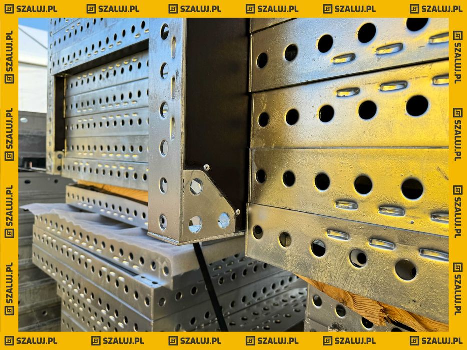 Blaty szalunkowe BAUTEKK stalowy profil ocynk 40kN/m2 sklejka brzozowa