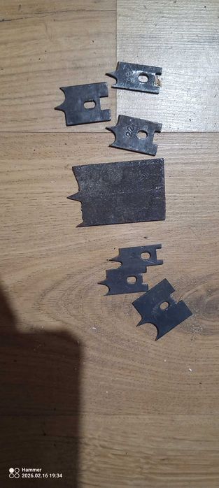 Frezy zestaw 7 sztuk