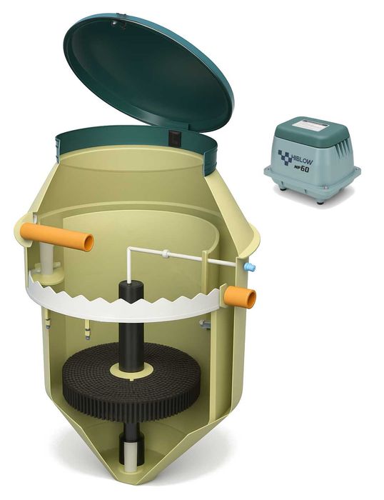 Przydomowa biologiczna oczyszczalnia ścieków Feliksnavis FEL-4