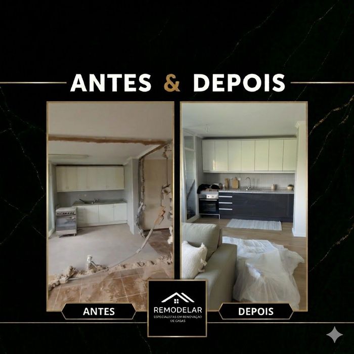 Remodelações Interiores: Casas de banho, Pladur, Pintura e Chão Flutuante (Direto e eficiente)
