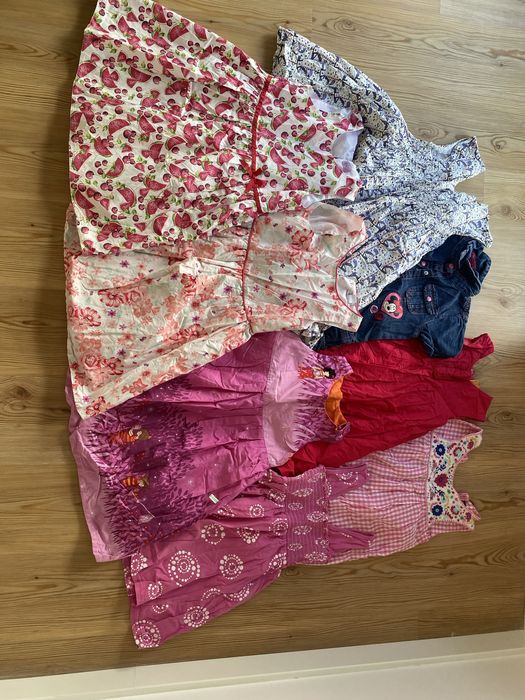 Lote roupas menina 6-7 anos verao 35 pecas