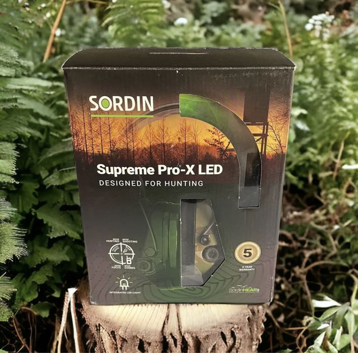 Лідер військових навушників Sordin Supreme Pro-X LED Camo Multicam