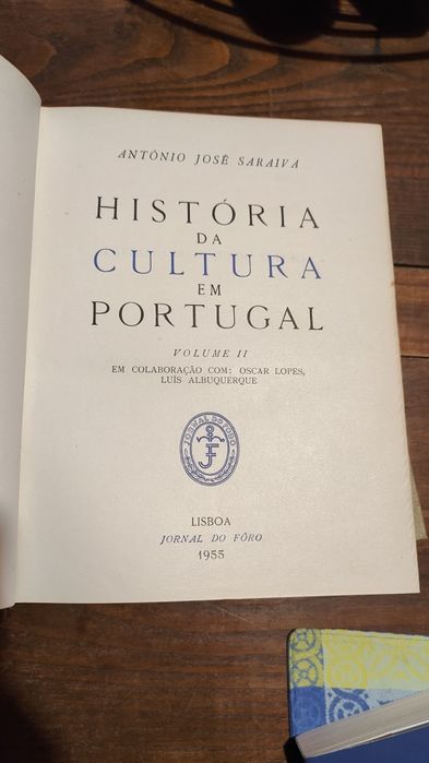 António José Saraiva - história da cultura em Portugal 2 volumes