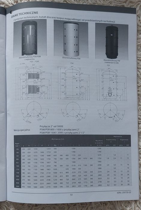 Zbiornik buforowy  Austria 1000 l