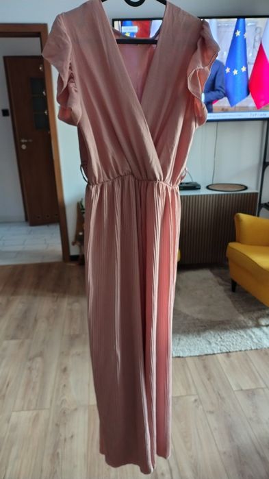 Kombinezon z szerokimi spodniami