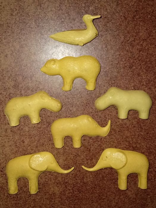 Игрушки СССР.  Животные.