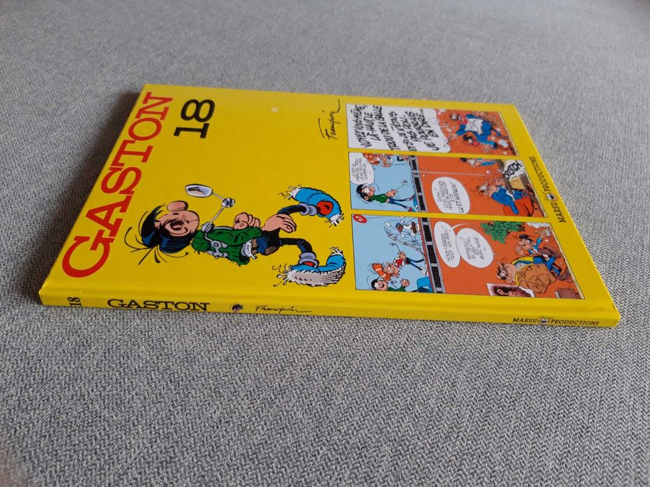 BD Gaston Lagaffe tome 18 Edição "Fête du timbre GASTON"