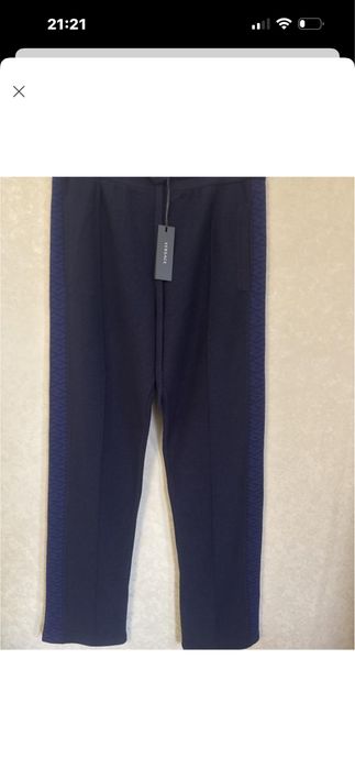 Штани із вовни Versace жіночі