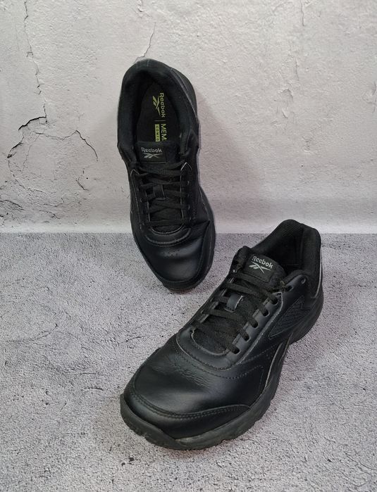 Кроссовки Reebok Work N Cushion 4.0 кожаные мужские Classic C 85