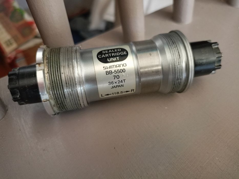 Wkład suportu Shimano bb-5500 70mm 36x24T 118.5mm