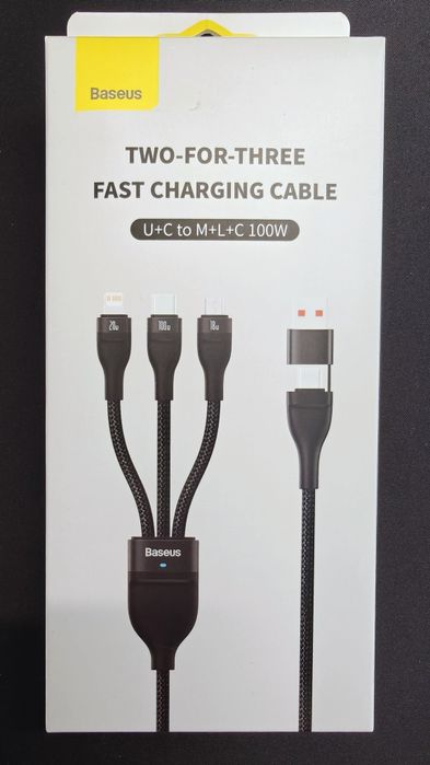 Baseus fast charging cable 5in1