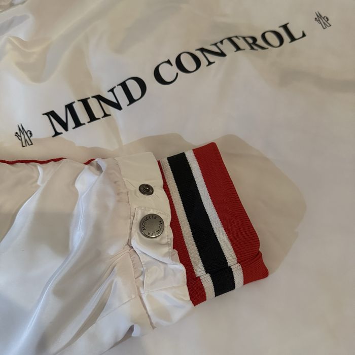 Нейлонова Вітровка Moncler x Palm Angels Genius Jacket (White)ОРИГІНАЛ