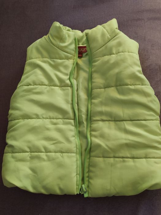 ciepła kamizelka dziecięca rozmiar 80