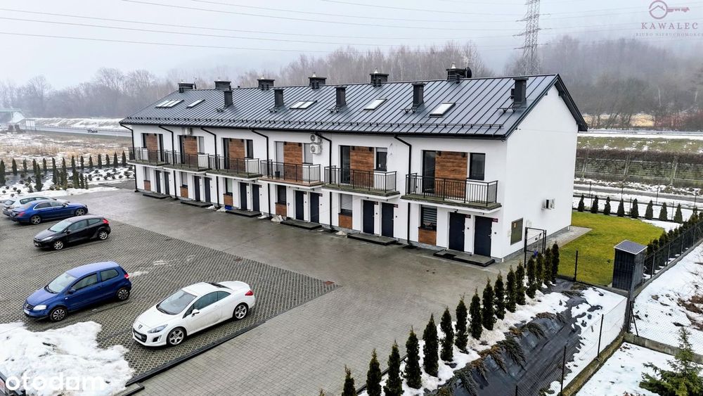 Deweloperskie dwupoziomowe  mieszkanie z ogródkiem w super cenie w Tar