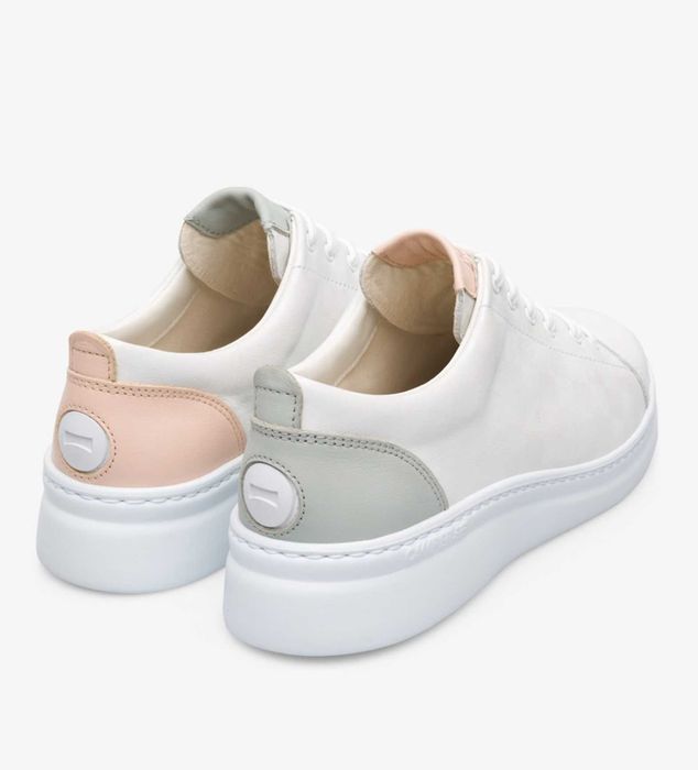 Женские кожаные кеды Camper 38 39 кожа кроссовки слипоны летние туфли