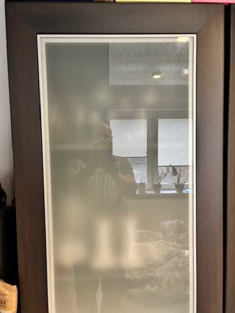 Zestaw komoda, szafka TV, witryna, dąb wenge