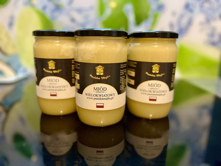 Miód wielokwiatowy z wlasnej pasieki