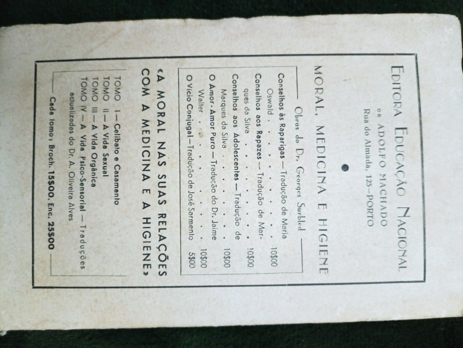 A Liberdade da Concepção ,A. Marchal e O. J. de Méro - 1947