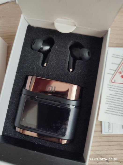 Słuchawki mi anc enc wyswietlacz bluetooth