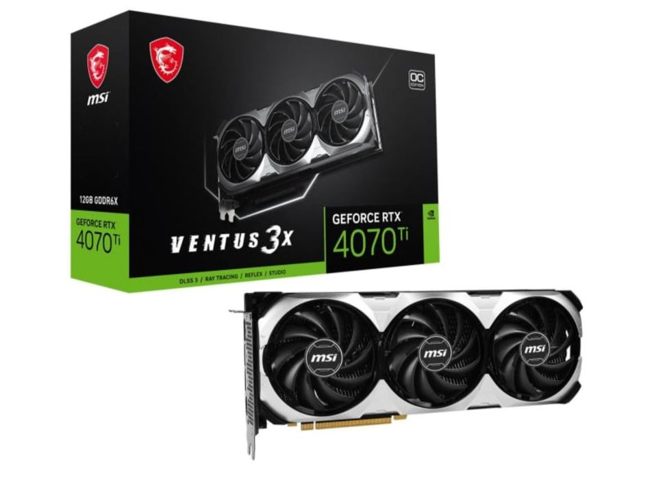 MSI GeForce RTX 4070 Ti OC 12GB GDDR6X