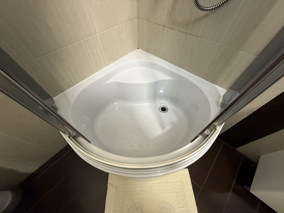 Душова кабіна б/в 80 см з глибоким піддоном 2 шт