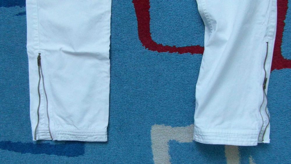 Damskie spodnie _BIG STAR - Agnes Pants / Biel_ rozmiar 29/32_fajne