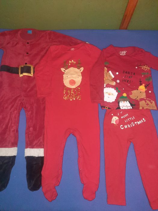 Новогодний костюм платье свитер на 12-18 и 18-24месяца