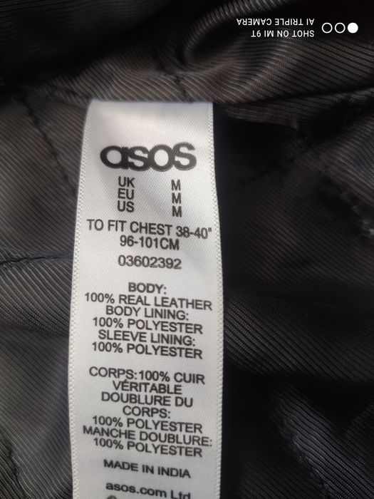 Продам кожаную куртку  чоловічу фірми ASOS весна осінь