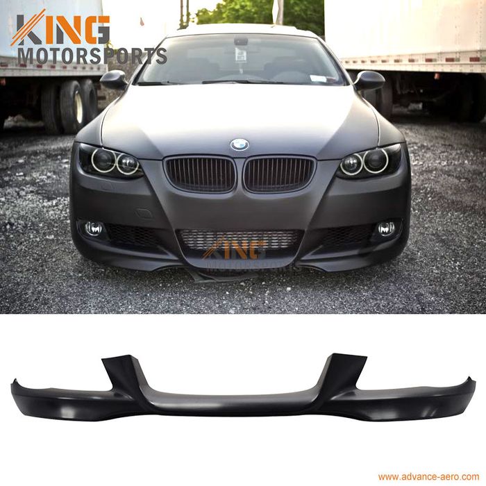 LIP SPOILER FRONTAL PALA ABA LÂMINA AVENTAL BMW SÉRIE 3 E92 E93 PRE LCI  M PERFORMANCE AC SCHNITZER