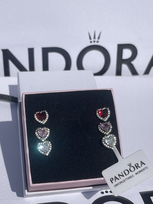 Сережки Pandora по супер ціні