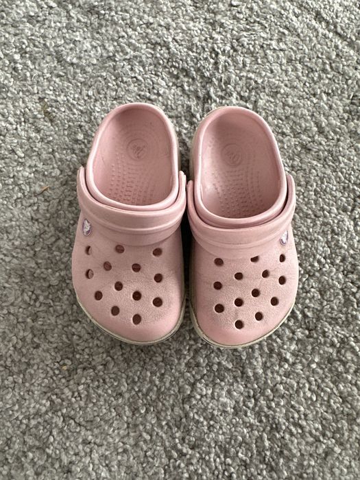 Rozowe crocs 6/7