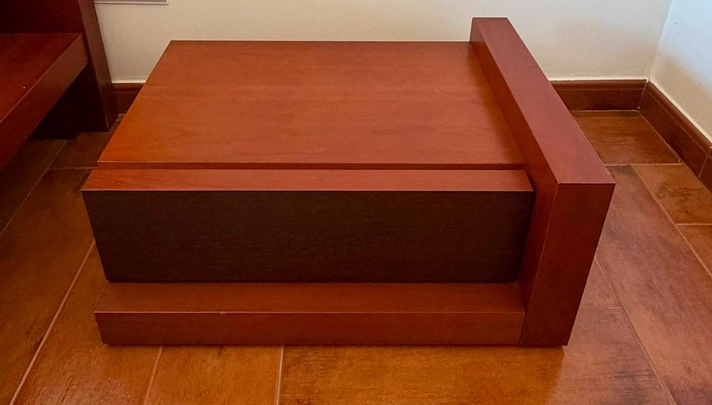 Quarto casal completo em cerejeira