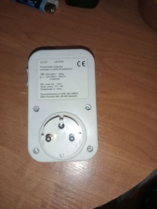 Programator czasowy LEXTON LX U01