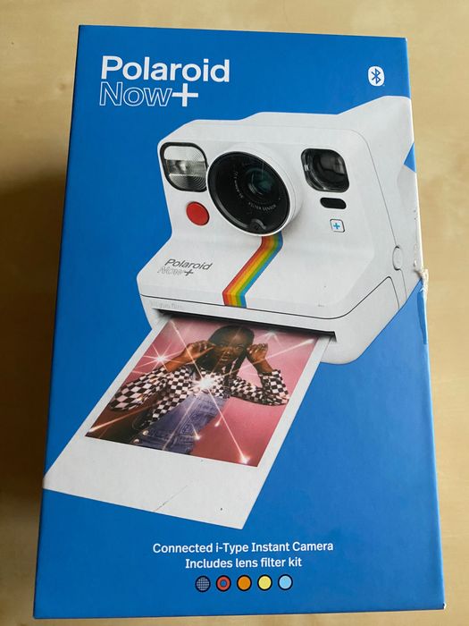 Polaroid Now + Aparat natychmiastowy+ filtry w zestawie