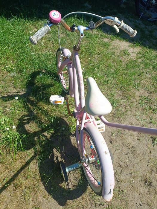 Rower dziecięcy dla dziewczynki