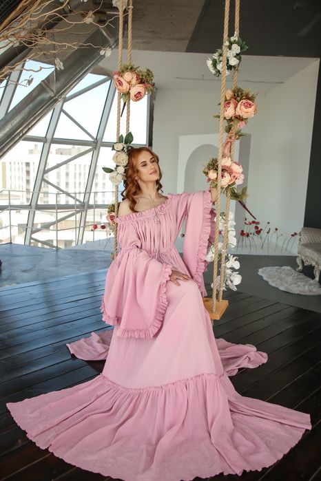 Сукня для фотосесії або на захід, рожева