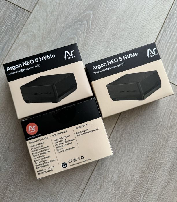 Корпус Argon ONE V3 M2 NVMe PCIE