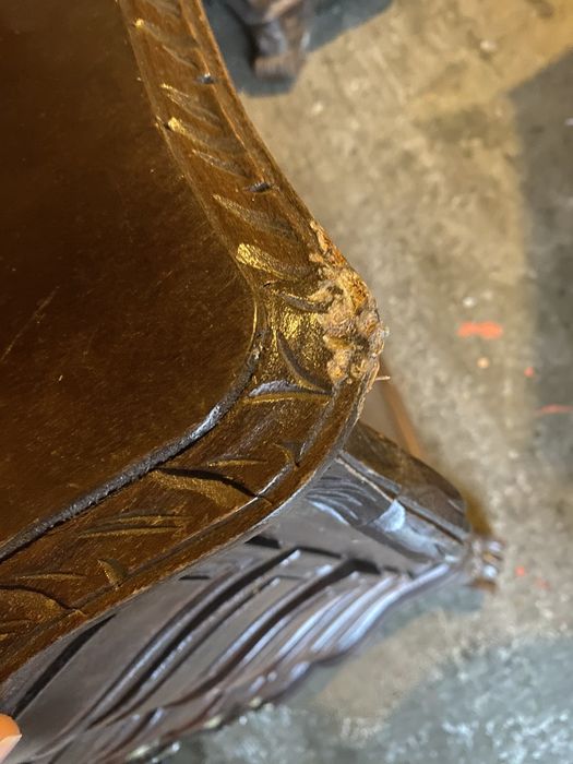 Cómoda mesa de cabeceira camiseiro madeira maciça 66x34x55