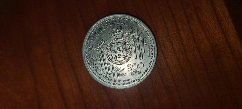 Moeda Raríssima (de coleção) de 200 escudos de 1996