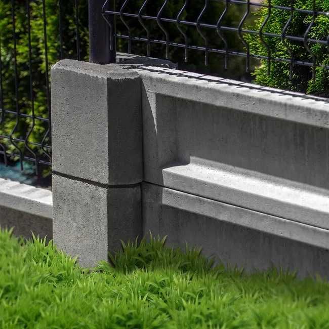 Solidne płyty betonowe pod ogrodzenia panelowe siatkowe i inne