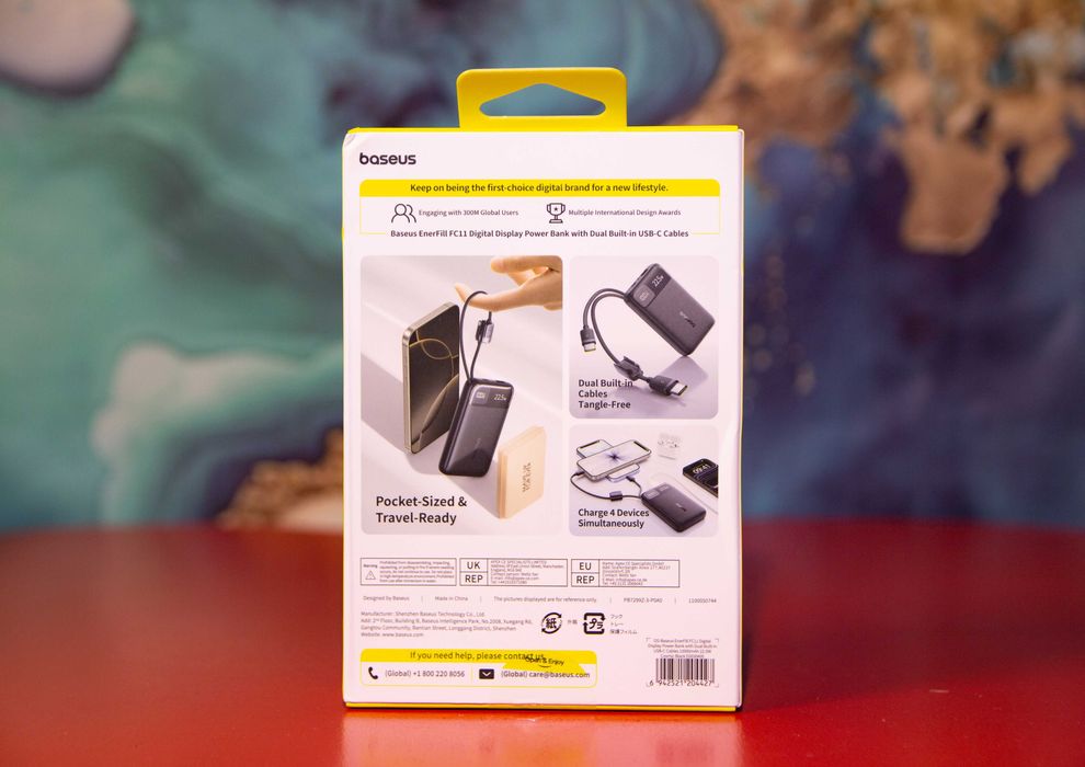 25000mAh/145W! ПаверБанк Baseus EnerFill FC41|2 Type-C|Для ноутбука