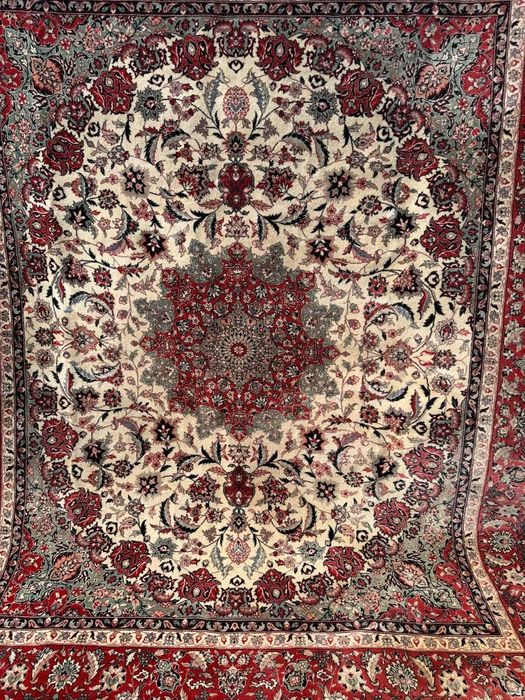 Dywan Wełniany Kaszmirowy Perski Ispahan 320x250 galeria 30 tyś