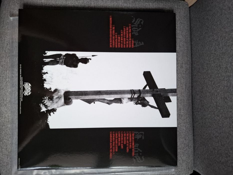 Impaled Nazarene Tol Cormpt Norz Norz Norz winyl silver marble