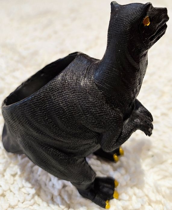 Dinozaur doniczka figurka