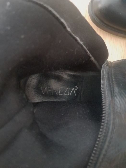 Skórzane buty Venezia